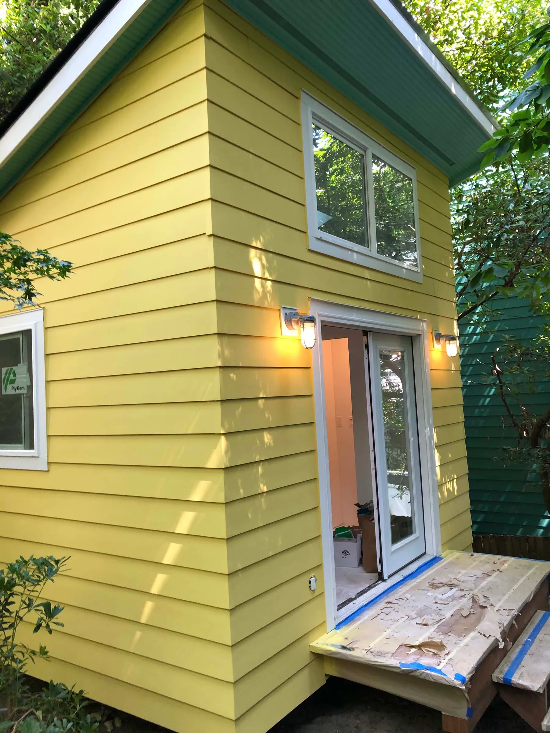Queen Anne Shed — after